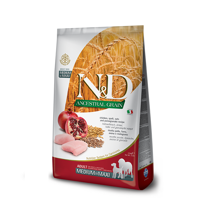 Farmina N&D Low Grain Курка Гранат 2.5 кг - для середніх собак