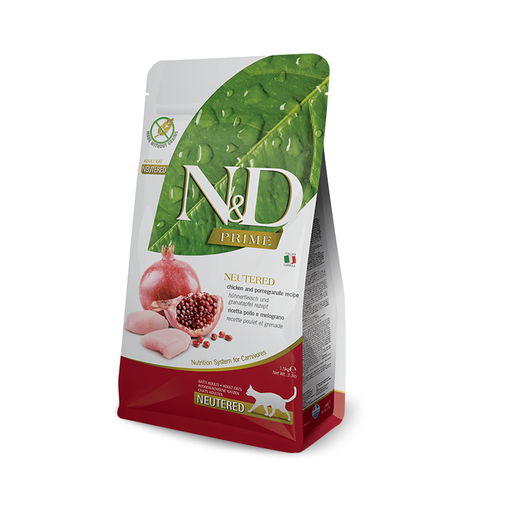 Farmina N&D для стерилізованих котів Курка Гранат 1.5кг