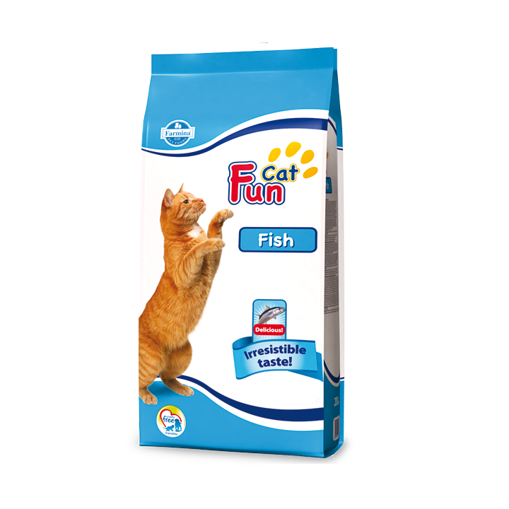 Farmina Fun Cat з рибою 20 кг - купити корм для котів дешево