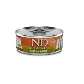 Farmina N&D Pumpkin консерви для котів Качка/Гарбуз 70г - ZooOpt