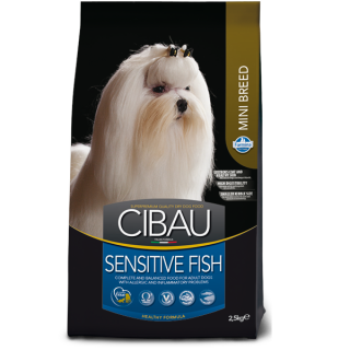 Farmina Cibau Sensitive Fish для дрібних собак 2.5кг | ZooOpt
