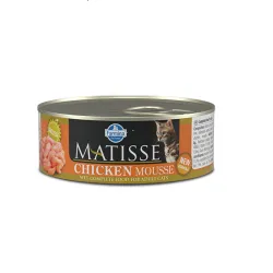 Вологий корм Farmina Matisse Cat Mousse Chicken для дорослих котів, 85 г