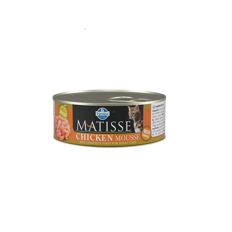 Вологий корм Farmina Matisse Cat Mousse Chicken для дорослих котів, 85 г