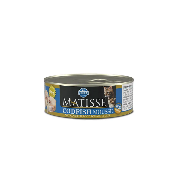 Farmina Matisse Cat Mousse Codfish для дорослих котів, з тріскою, 85 г