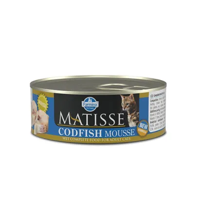 Farmina Matisse Cat Mousse Codfish для дорослих котів, з тріскою, 85 г