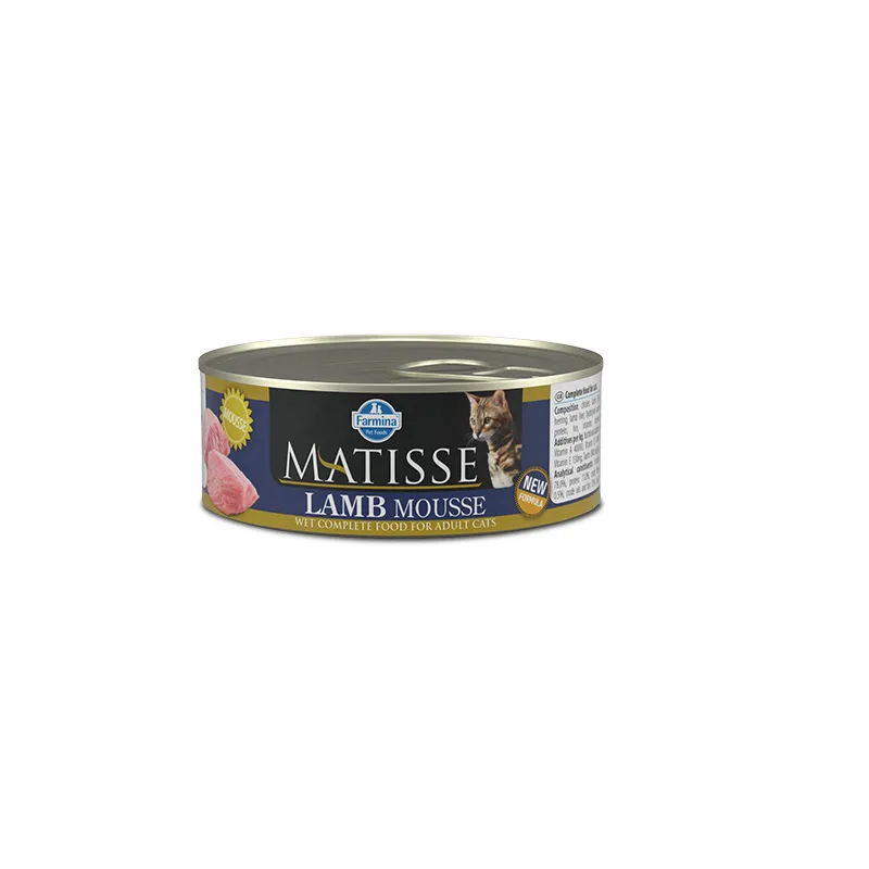 Вологий корм Farmina Matisse Cat Mousse Lamb для дорослих котів, 85 г