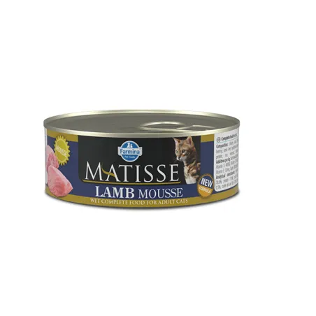 Вологий корм Farmina Matisse Cat Mousse Lamb для дорослих котів, 85 г