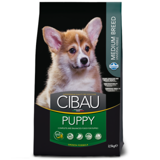 Farmina Cibau Puppy Medium 2.5 кг корм для цуценят з куркою | ZooOpt