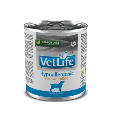 Вологий корм Farmina Vet Life Hypoallergenic Fish&Potato для собак, 300 г