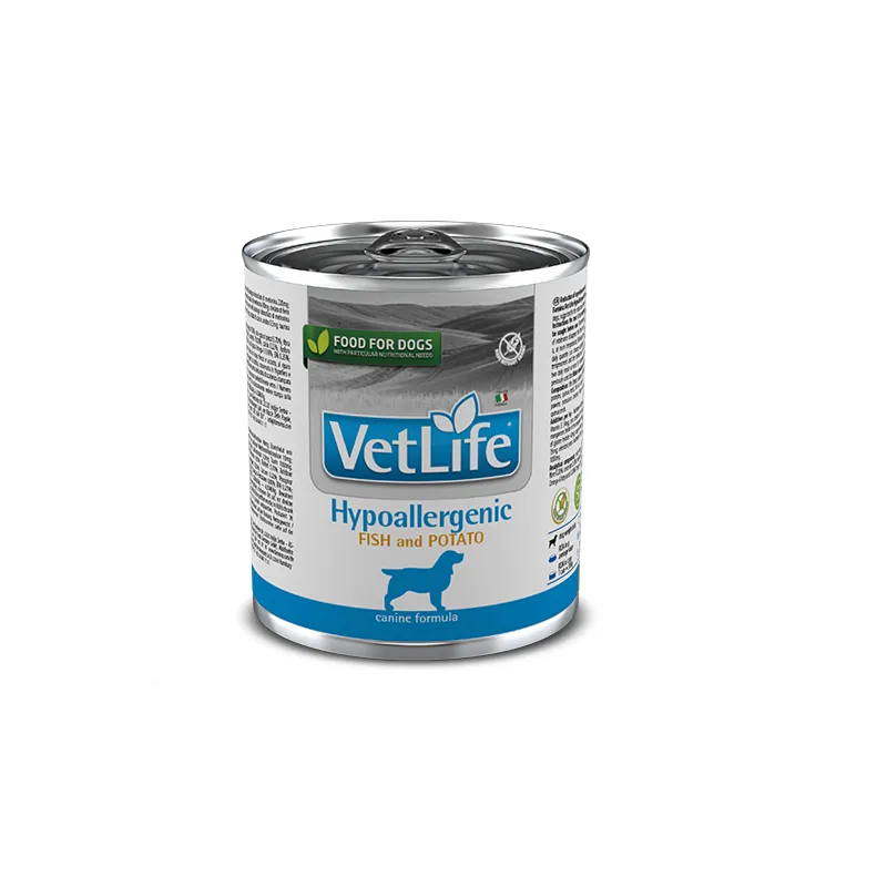 Вологий корм Farmina Vet Life Hypoallergenic Fish&Potato для собак, 300 г