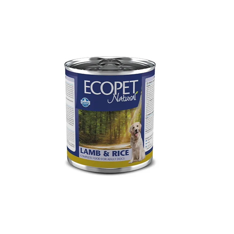 Farmina Ecopet Natural Dog Lamb&Rice для собак, з ягням, 300 г