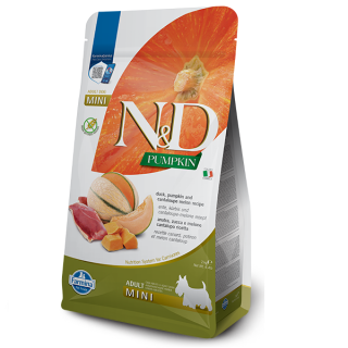 Farmina N&D Pumpkin качка та диня для дрібних собак 2 кг | ZooOpt