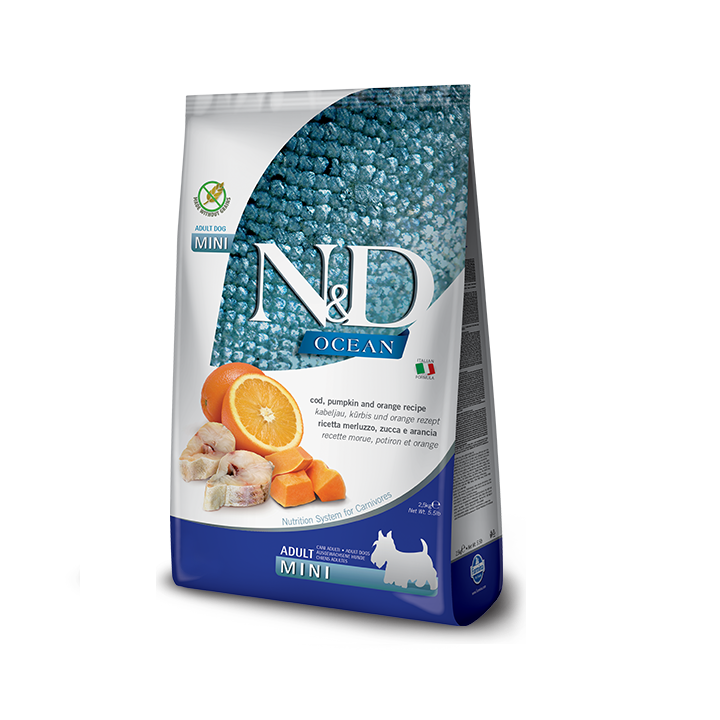 Farmina N&D Ocean Pumpkin Тріска для малих порід 2.5кг - ZooOpt