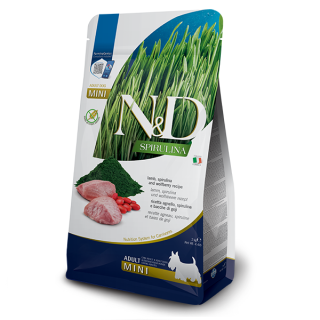 Farmina N&D Spirulina Ягня 2 кг - корм для активних собак