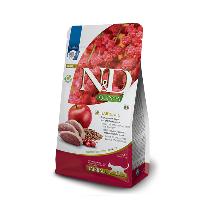 Farmina N&D Quinoa Hairball для котів 1.5 кг - Купити