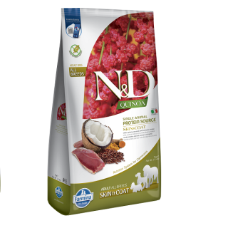 Farmina N&D Quinoa Skin&Coat Качка/Кіноа 7 кг - корм при алергії