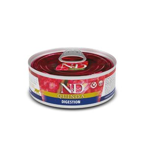 Farmina N&D Quinoa Digestion консерви для котів 80 г - ZooOpt