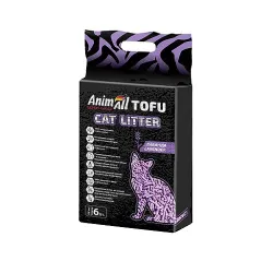 Соєвий наповнювач AnimAll Tofu Lavender, 6 л для котів