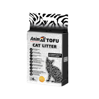 Соєвий наповнювач AnimAll Tofu Carbon 6л (2,6кг) - купити | ZooOpt