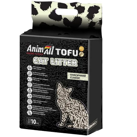 Соєвий наповнювач AnimAll Tofu Classic без аромату, 10 л