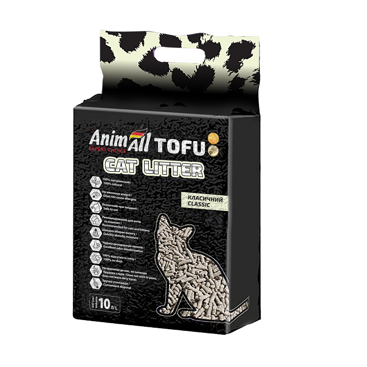 Соєвий наповнювач AnimAll Tofu Classic 10 л (4.66 кг) купити