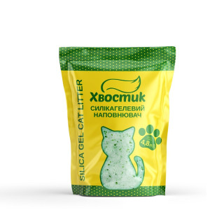 Купить Силикагелевый наполнитель Хвостик для кошек - Мелкая фракция, выгодная цена!