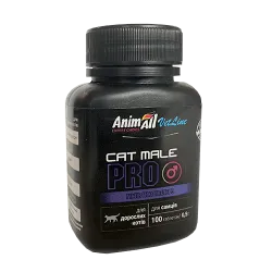 AnimAll VetLine CAT MALE PRO - Вітаміни для дорослих котів 0.5 г × 100 табл