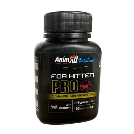 Вітаміни AnimAll VetLine for Kitten PRO для кошенят з 45-денного віку 0.5 г × 100 табл