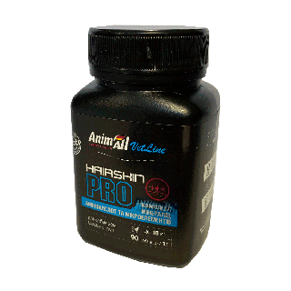Вітаміни для шерсті собак AnimAll VetLine Hair Skin PRO | 90 таб