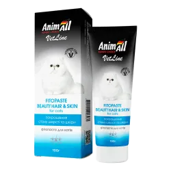 Фітопаста AnimAll VetLine Beauty Hair&Skin для покращення якості шерсті об'ємом 100 г