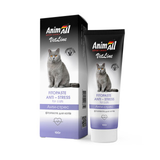 Фітопаста Антистрес для котів AnimAll VetLine 100 г | Купити