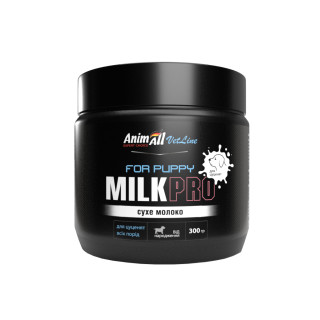 Замінник молока для цуценят AnimAll VetLine Milk Pro 300г | ZooOpt