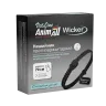 АнімАлл ВетЛайн Вікер: Протипаразитарний нашийник для собак, оксамитово-чорний, 70 см