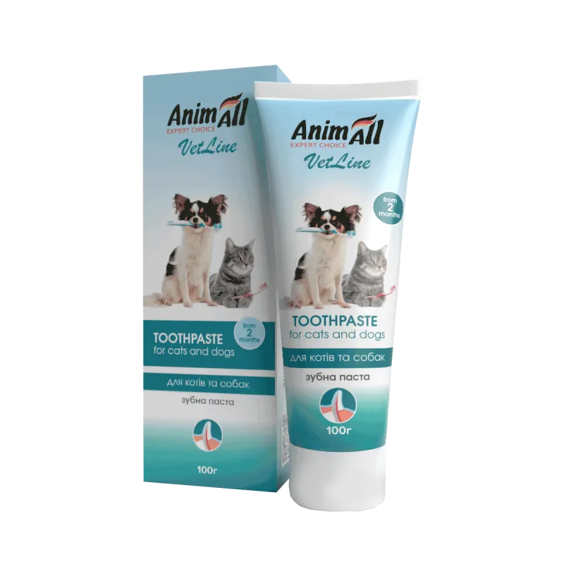 AnimAll VetLIne Зубна паста для собак і котів, 100 гр