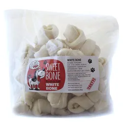 Ласощі Sweet Bone Кость біла дута Дента 8 шт / упак, 450 г