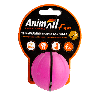 Каучуковий м'яч AnimAll Fun для собак 5 см | Купити для тренувань