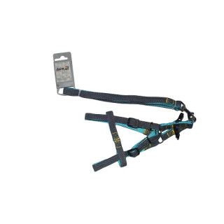 Набір шлея та повідець AnimAll Denim блакитний | Купити