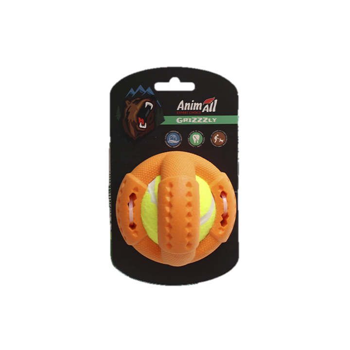 Іграшка м'яч AnimAll GrizZzly 9.2 см для собак | Купити