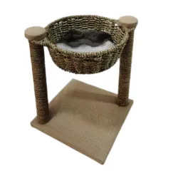 Дряпка-лежанка AnimAll плетена 45 см для котів - купити в Києві, Україні