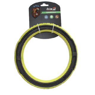 Супер-кільце для собак AnimAll GrizZzly 24 см зелене | ZooOpt