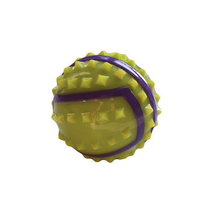 М'яч з шипами для чищення зубів AnimAll GrizZzly 7 см | ZooOpt