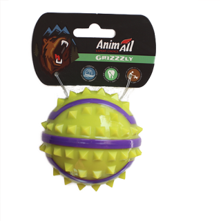 М'яч з шипами для собак AnimAll GrizZzly 8.4 см | Купити для зубів