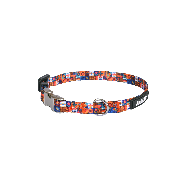 Нашийник AnimAll XS (20-30см) для собак | Нейлон, різнокольоровий