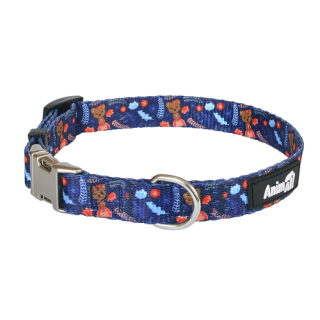 Нашийник AnimAll L (40-65см) для собак | Нейлон, різнокольоровий