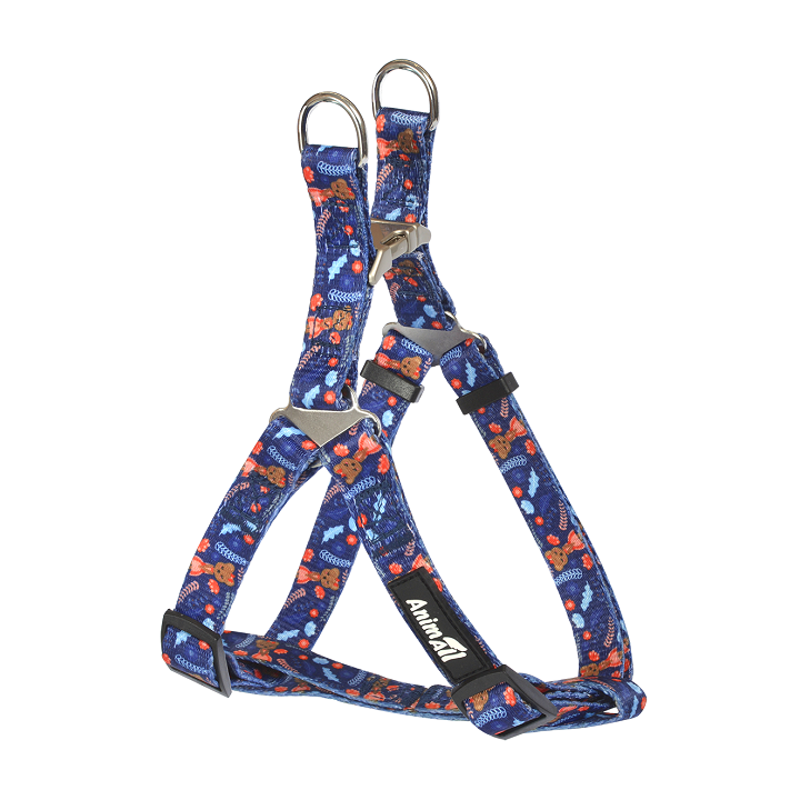 Шлея для собак AnimAll нейлонова XS (25-35 см) дизайн 4 - zooopt.net