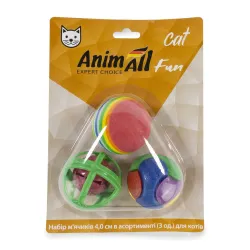 AnimAll Fun Cat, VP064 Набір іграшок для котів - 3 шт.