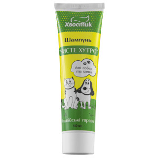 Шампунь Хвостик Чиста шерсть 100 мл | Для собак та котів
