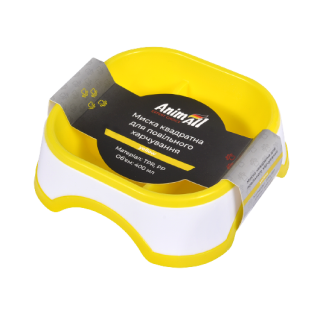 Миска для повільного годування AnimAll Квітка 400 мл | Купити