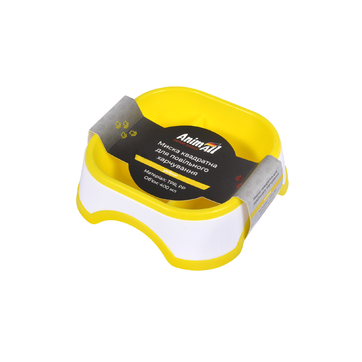 Миска для повільного годування AnimAll Квітка 400 мл | Купити