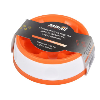 Миска-квітка для повільного годування AnimAll 300 мл | ZooOpt